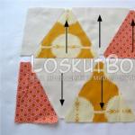 How to sew an equilateral triangle